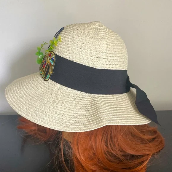 Boho Elephant Summer Beach Hat